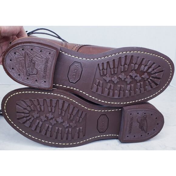 NWOB RED WING Shoes 8111 Iron Ranger 6" Boot w/ Vibram Sole Men's US Size 8.5D - Picture 11 of 15